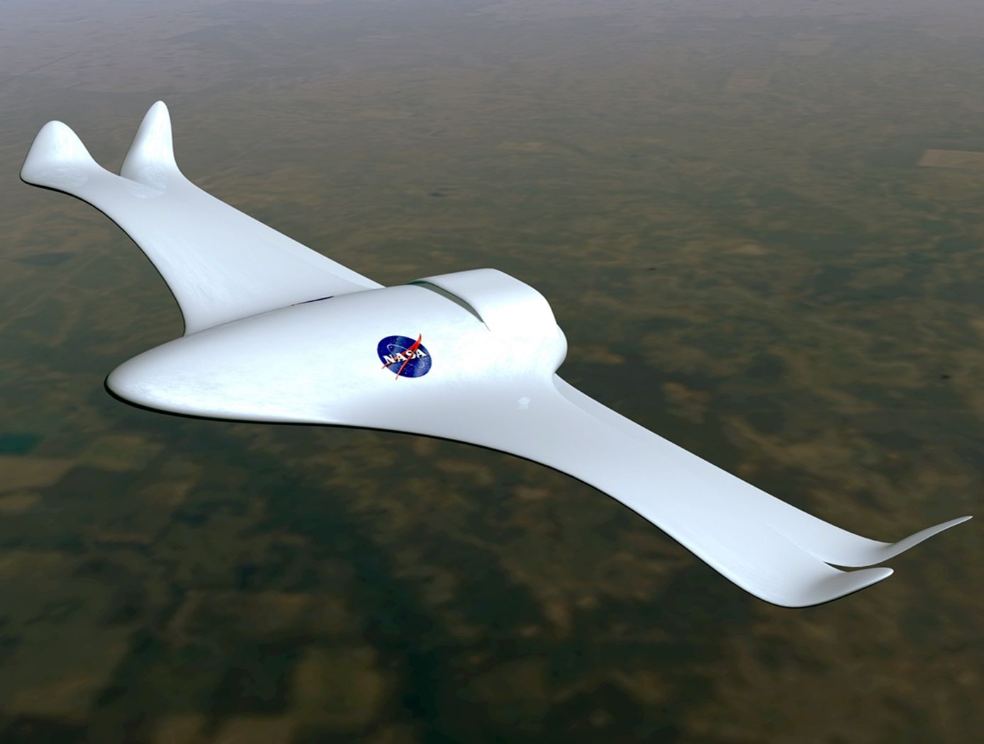 NASA concept aircraft 
